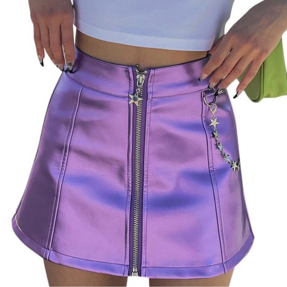 HP🎉 Dolls Kill Horoscopez Dream Sign Mini Skirt - Picture 11 of 11
